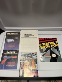 Nintendo NES Action Set Console CIB Complete W/ Manual & Inserts Authentic