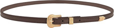 Cowboy Hat Bands for Men Women Western/Fedora/Panama/Straw Hat Belts Leather Cow