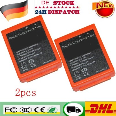 2pcs HBC Remote Control Batterie Akku BA223030 3.6V 2.1Ah für Crane Remote Contr