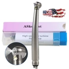 NSK Style Dental E-generator LED High Speed Turbine Torque Head Handpiece 4Hole