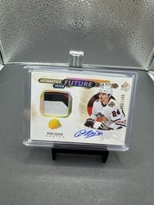 2020-21 SP Authentic Limited Future Watch Pius Suter Rookie Patch Auto /100