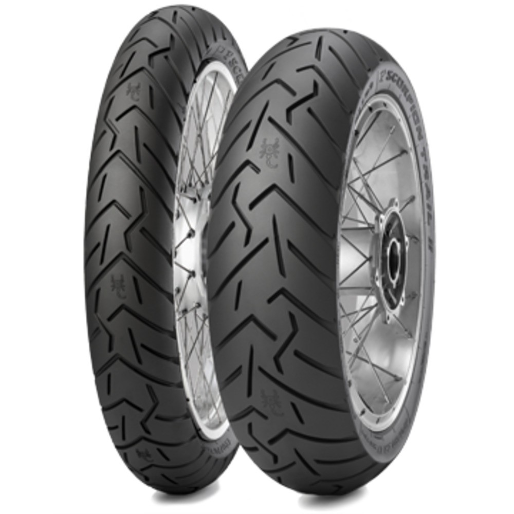 90/10 ADV Tyres PIRELLI Scorpion Trail 2 120/70 ZR17 & 160/60 ZR17 TL Suzuki - Image 15