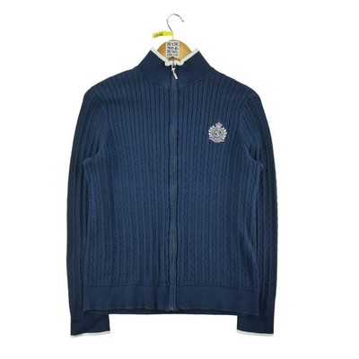 Lauren Ralph Lauren Damen Westen Größe XL Marine #QWE1366
