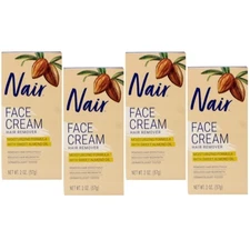 4 Pack Nair Hair Remover Moisturizing Face Cream 2 Oz Each