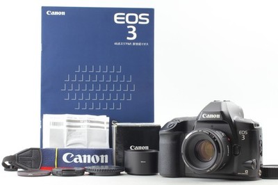[ Near MINT ] Canon EOS-3 35mm SLR Film Camera EF 50mm f1.8 II Lens From JAPAN
