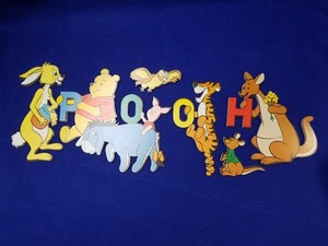 Disney Winnie The Pooh Vintage Wall Art