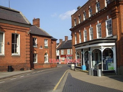 FOTO AYLSHAM STADTZENTRUM DIREKT AM MARKTPLATZ NORFOLK EINE KOMPOSITION IN RE
