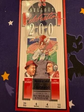 nebraska football ticket 200 straight sellout oct 29 1994