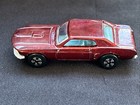 EARLY PLAYART 1969 FORD MUSTANG IN Burgundy Berry Good Condition
