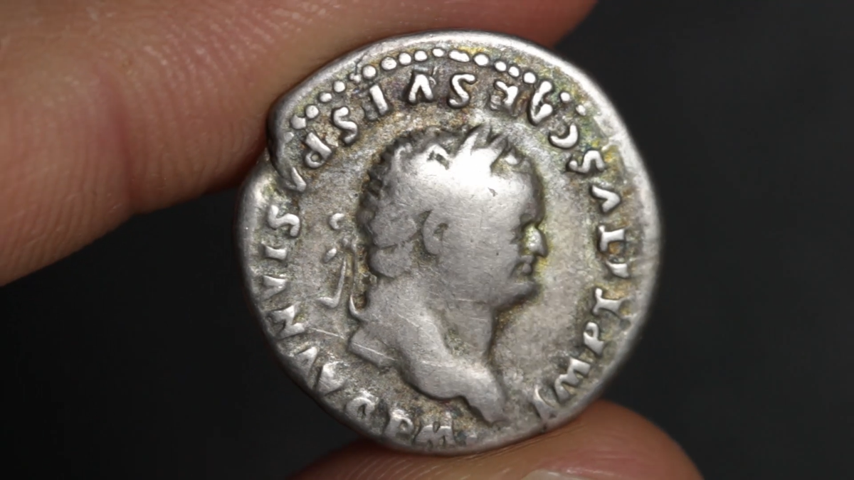 Emperor Titus Denarius Venus Reverse 79AD Ancient Roman Empire