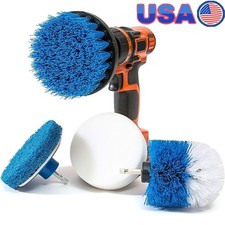 4-in-1 Cleaning Kit Deep Cleaning Brush Set Home Office Drill Attachments New