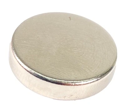 WELDINGER Neodym-Magnet stark, rund, ohne Loch, 18x4,8mm für Modellbau / Basteln - Größe 3