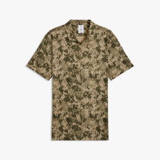 New Puma Volition Camo Golf Polo Ice Coffee