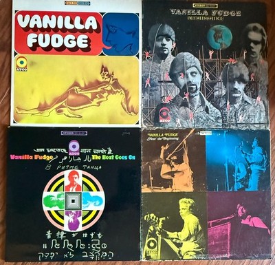 Lot of 4 Vanilla Fudge Vinyl LPs 1967 S/T Renaissance The Beat Goes On Beginning