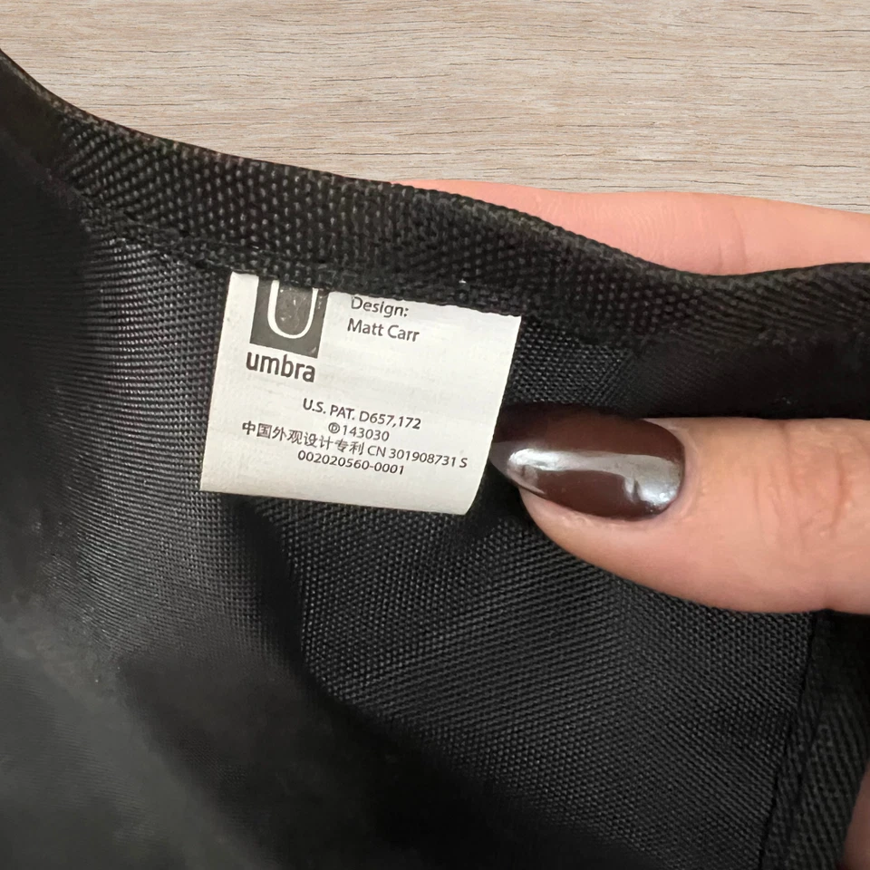 Lote de 2 Organizadores de Joyería Colgantes Negro Vestido Hogar Armario Organización Foto 4 de 4