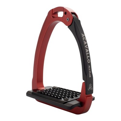 Acavallo Aluplus 2 0 Stirrups Red 105 mm Functional Standard Mixed Materials