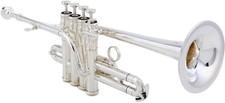 XO 1700S Professional Series Bb/A Piccolo Trumpet - Silver Plated