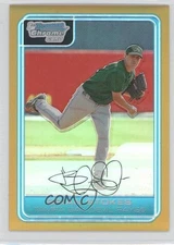2006 Bowman Chrome Prospects Gold Refractor Missing Serial Number Brian Stokes