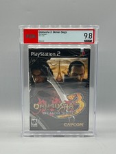 Onimusha 3 Demon Siege Sony PlayStation 2 PS2 Sealed  PSA 9.8 A++