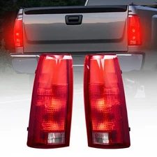 VEVOR Tail Light Assembly Left & Right Taillight Brake Lamps with Halogen Bulbs