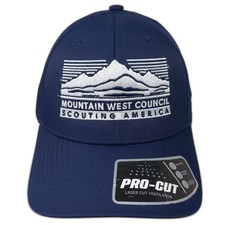 Sport-Tek Trucker Hat Blue White OS Mountain ...