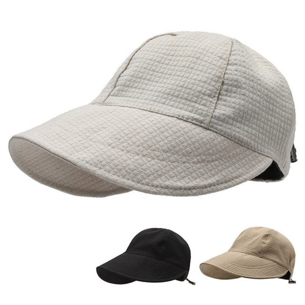 APL Cappellino baseball sportivo protezione UV tesa larga cappello secchio waffle donna