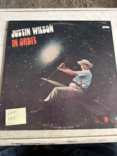 JUSTIN WILSON: In Orbit PAULA LP Vinyl Ultrasonically Cleaned VG+/VG+