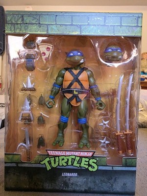 2020 Super 7 Teenage Mutant Ninja Turtles Ultimates Leonardo TMNT MISB Sealed