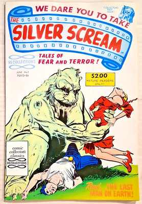 1991 Recollections  Comic The Silver Scream  Tales of Fear and Terror #1 VFNM