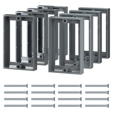 XIUTE Electrical Extender for Outlets,Gray ABS 1/2 Inch Single Gang Receptacl...