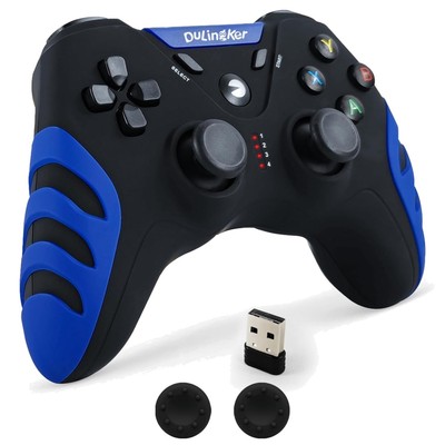 DuLingKer Wireless PC Controller Mit Hall Effect Joystick und Dual Vibration ...