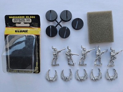Warhammer 40k, Rogue Trader / 2nd Edition Classic Eldar, 5 x Swooping Hawks