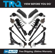 TRQ Front Steering & Suspension Kit Fits 2016-2022 Chevrolet Malibu
