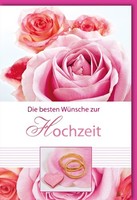 Hochzeit - GlüCkwunschkarte Im Format 11,5 X 17 Cm Mit Umschlag - Zur Diamant H