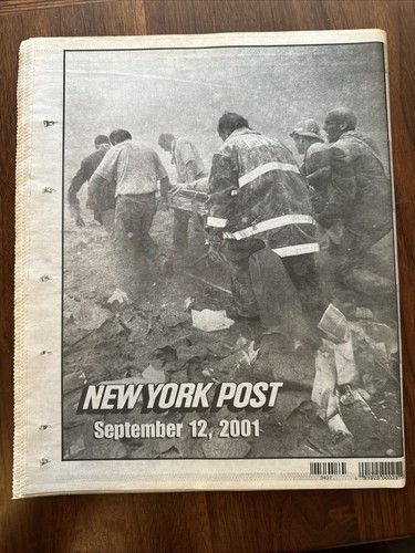 New York Post September 12 2001 - Picture 2 of 4