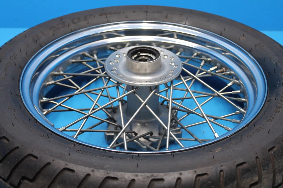 Yamaha V Star VSTAR 650 2006 06 llanta delantera y combo de neumáticos Foto 3 de 4