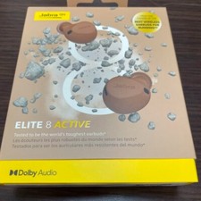 Jabra Elite 8 Active Wireless Earbuds IP68 Bluetooth 5.3 Mic caramel
