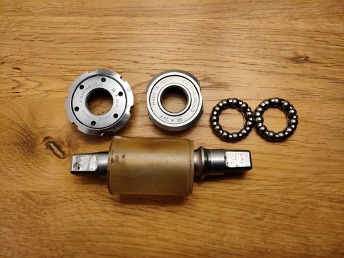 CAMPAGNOLO 70 SS VINTAGE PEDALIER ACERO, 111MM ITALIANO 36 X 24 - Imagen 2 de 9