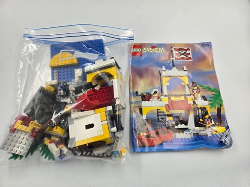 LEGO Pirates: IMPERIAL OUTPOST 6263 100% Set-Instruc -Minifig 1995
