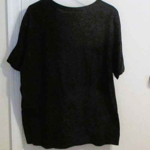 Majestic Orioles Baseball Mens Black T-Shirt XL Ring Spun Soft 100% Cotton - Picture 2 of 4