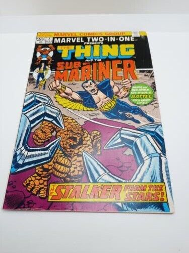 Marvel Two-in-One #2 Thing & Sub-Mariner, 2nd Wundarr Marvel Comics 1973
