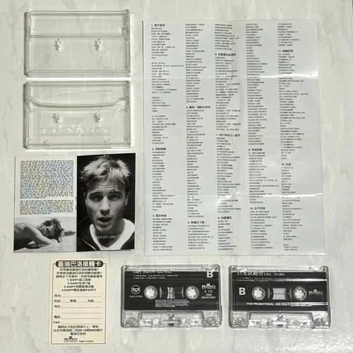 Gary Barlow 1997 Open Road Taiwan Cassette Tape x 2 + Promo Sampler Book Poster - Picture 5 of 11