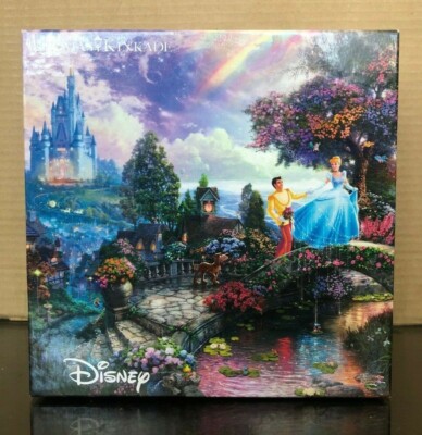 Thomas Kinkade Cinderella Wishes Upon A Dream Ceaco 750 Piece Puzzle