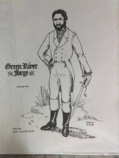 GREEN RIVER FORGE MENS EARLY 1800S TAIL COAT PATTERN OUT OF PRINT