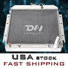 3 Row All Aluminum Radiator For 63-66 Dodge Dart/Plymouth Valiant Barracuda 3.7L