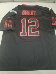 all black tom brady jersey