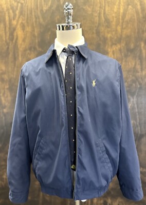 Polo Ralph Lauren Men's Bi-Swing Jacket In Navy Blue Size L | eBay