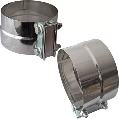 Vitonsbay 3.5 Inch Exhaust Clamp,3 1/2 In Lap Joint Exhaust - Foto 11