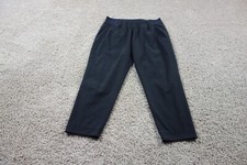 Prana Pants Womens Large Black Pull On Hybridizer Crop Ripstop Stretch