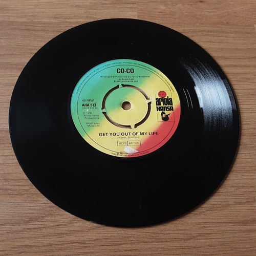 7" Single - Co-Co, Bad Old Days, 1978, ARIOLA/HANSA (AHA 513) - Picture 3 of 3